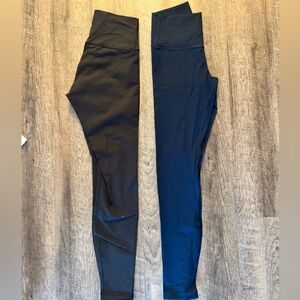 BUNDLE- 2 pairs of Lululemon Wunder Under Leggings